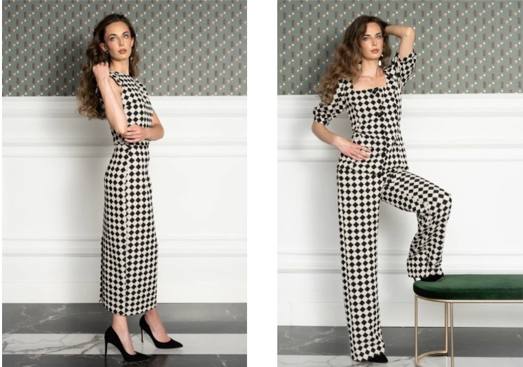 Look Book LANUYA para la colección otoño invierno 2025. Un shooting que funde moda e historia.