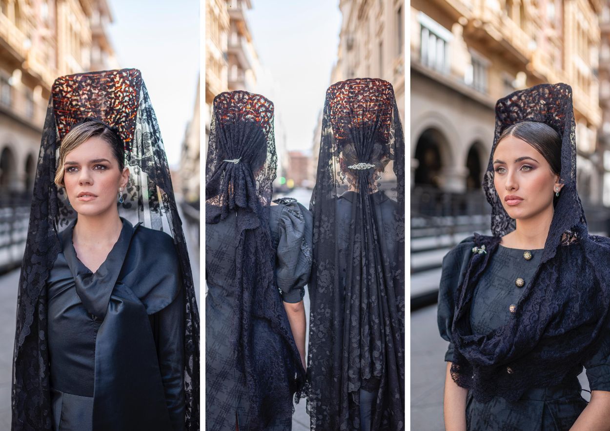 Un viernes de Dolores distinto, «Coser con fe, vestir con alma»